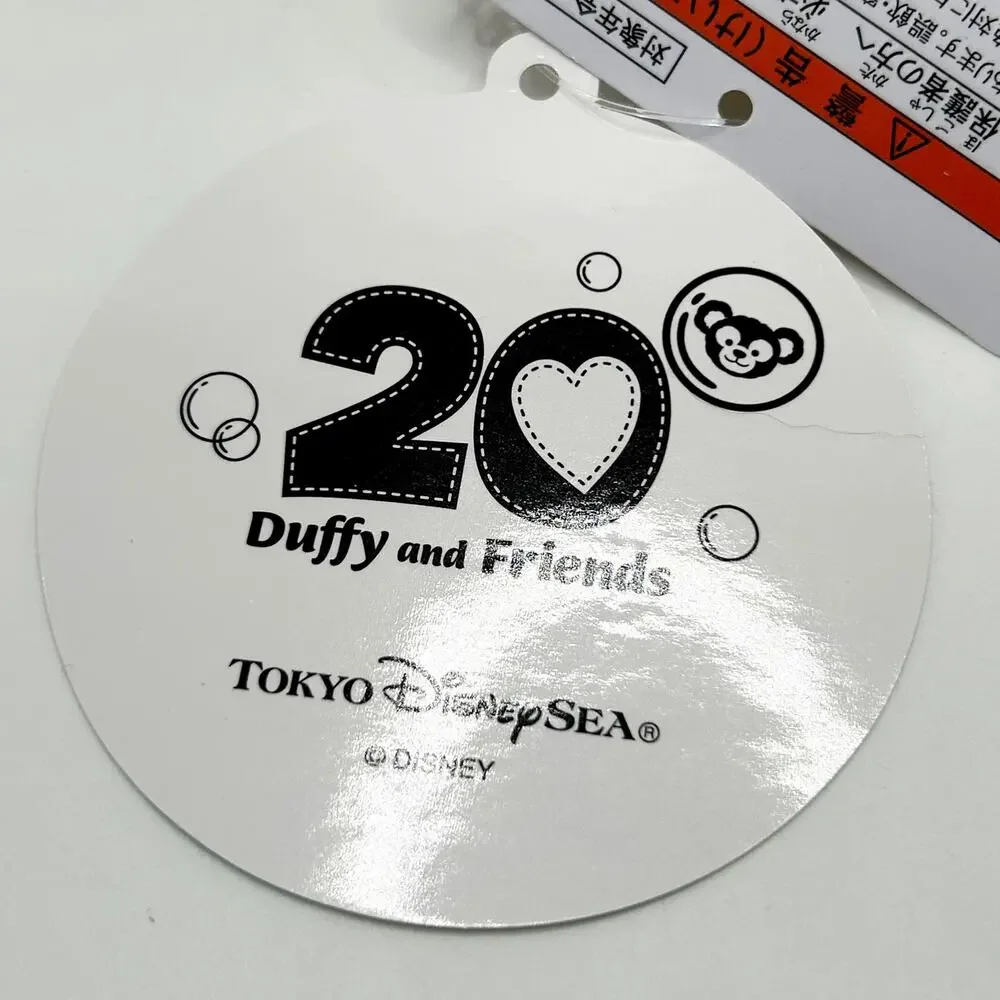 Tokyo Disney LinaBell Plush Badge Keychain Duffy Friends 20th Colorful Japan NWT